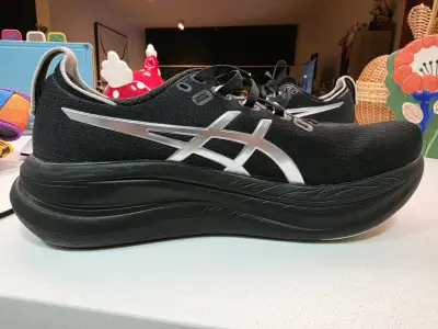 Zapatillas deportivas negras Asics Gel Ninbus 28 - miniatura 5
