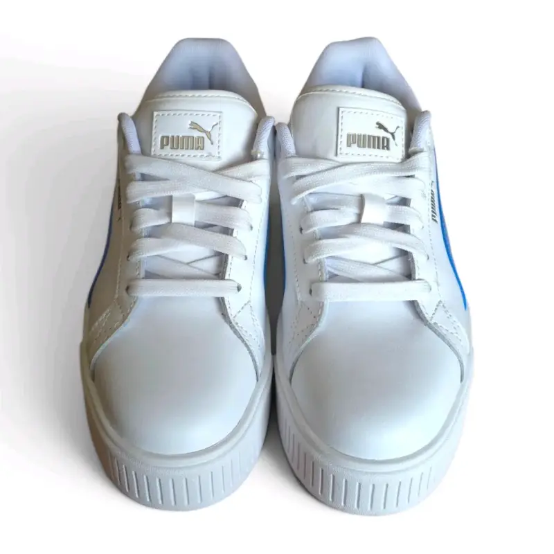 Zapatillas deportivas blancas y azules Puma - 2