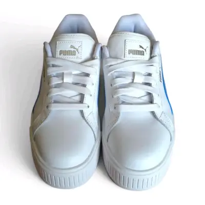 Zapatillas deportivas blancas y azules Puma - miniatura 2