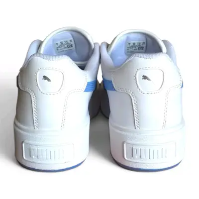 Zapatillas deportivas blancas y azules Puma - miniatura 3