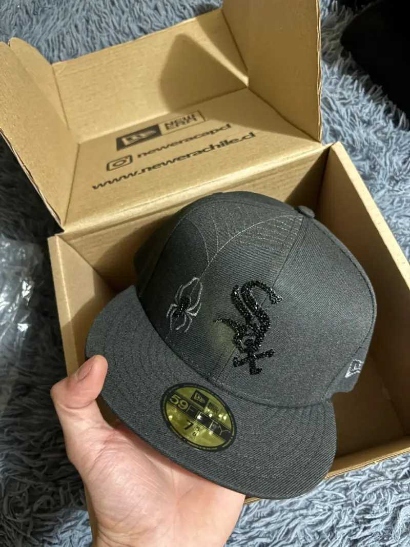 Gorra New Era 59Fifty Spider Web Negra - 1