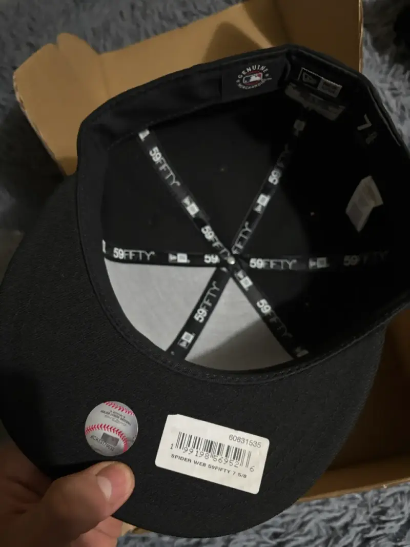 Gorra New Era 59Fifty Spider Web Negra - 4