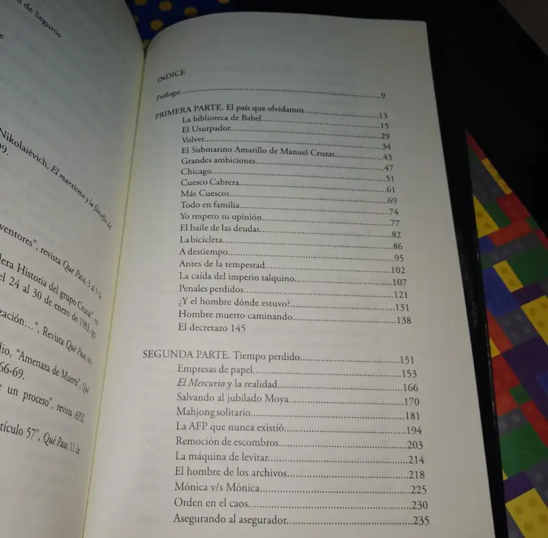 Libro Crónica Secreta de la Economía Chilena de Carlos Tromben - 3