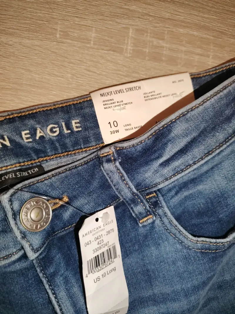 Jeans skinny low rise American Eagle NUEVO con tag - 3