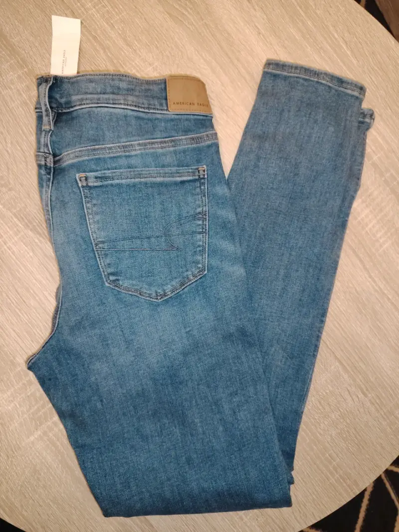 Jeans skinny low rise American Eagle NUEVO con tag - 4