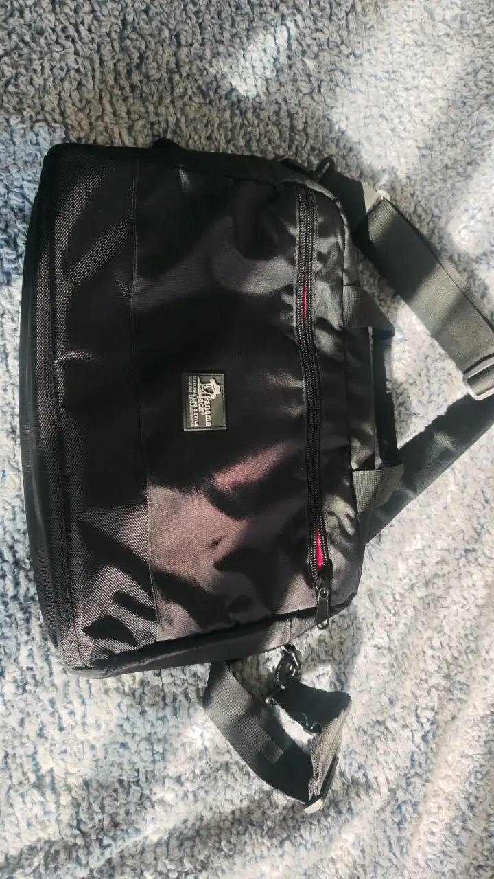 Bolso bandolera negro Panamá Jack - 1