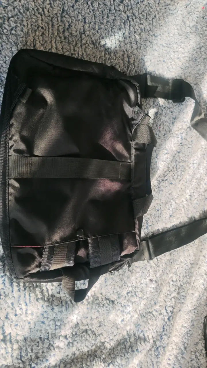 Bolso bandolera negro Panamá Jack - 2
