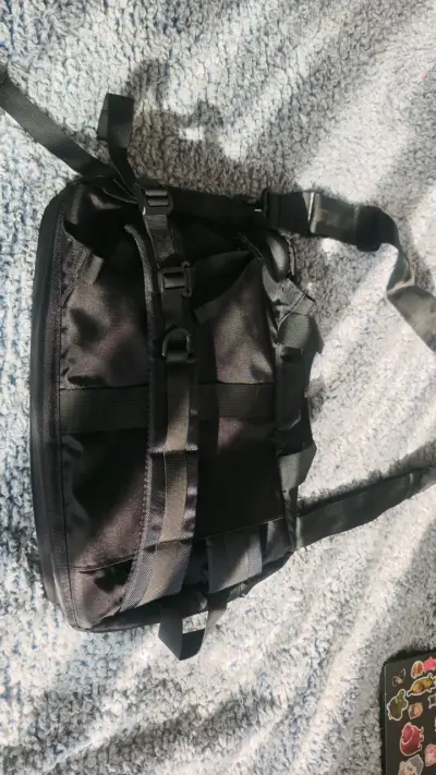Bolso bandolera negro Panamá Jack - miniatura 3