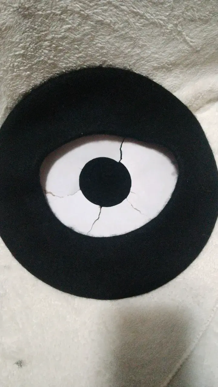 Boina clásica negra de lana - 2