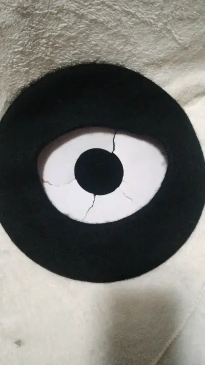 Boina clásica negra de lana - miniatura 2