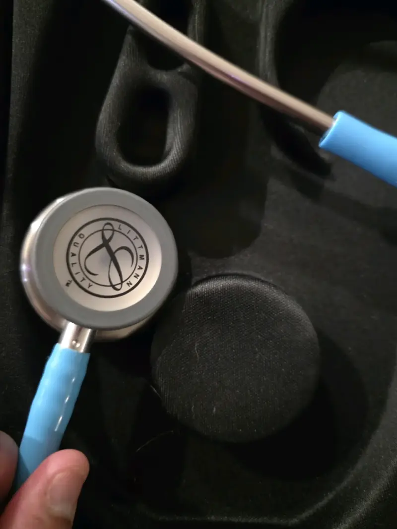 Fonendoscopio Littmann Classic III Azul con Estuch - 3