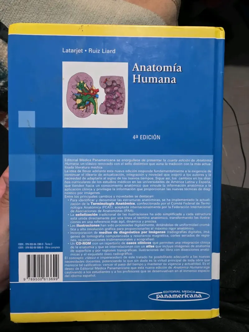 Latarjet tomo 2 Anatomía Humana 4ª Edición con CD - 2