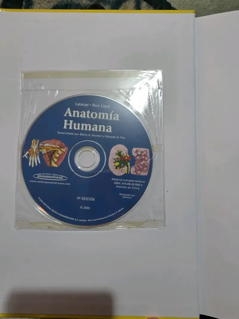 Latarjet tomo 2 Anatomía Humana 4ª Edición con CD - 3