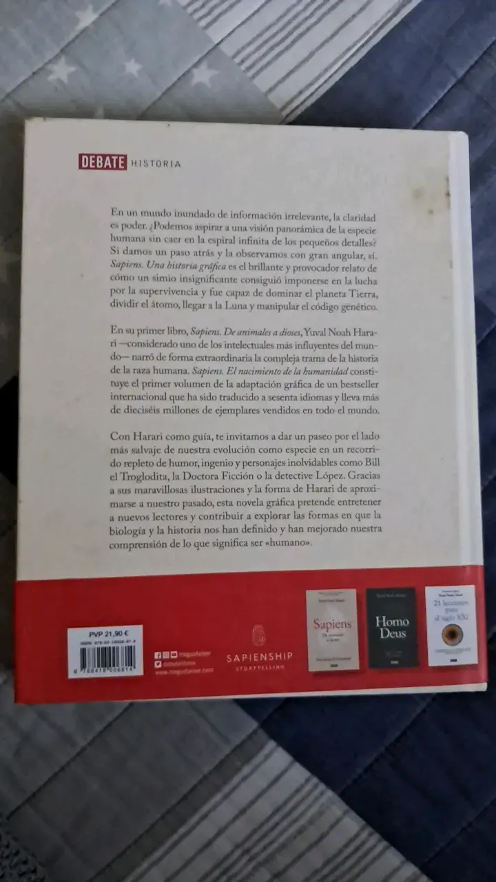 Libro Sapiens: Una historia gráfica - 2