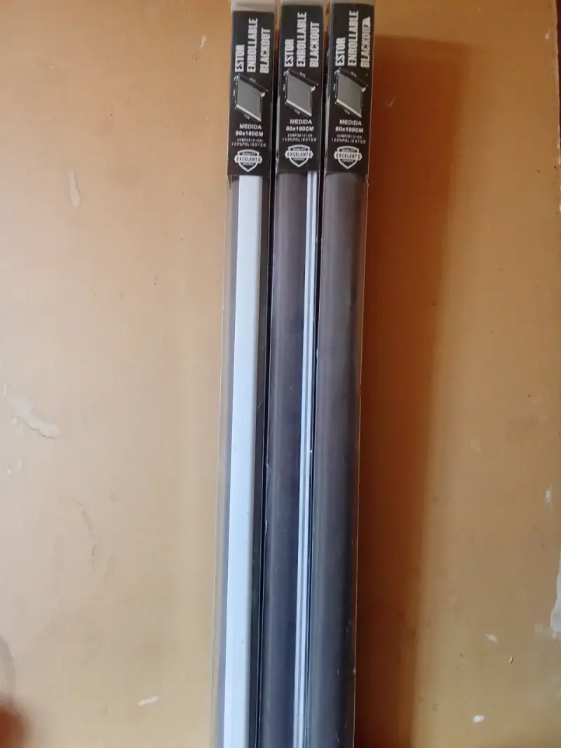 3 Estor Enrollable Blackout 80x180 cm Poliester - 2