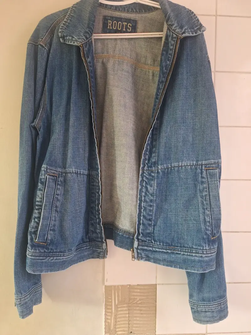 Chaqueta de mezclilla Roots para hombre