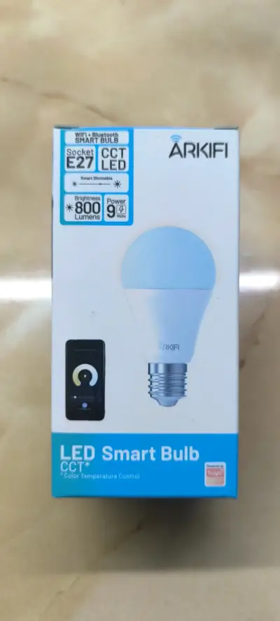 Ampolleta LED Inteligente Arkifi WiFi Bluetooth - miniatura 1