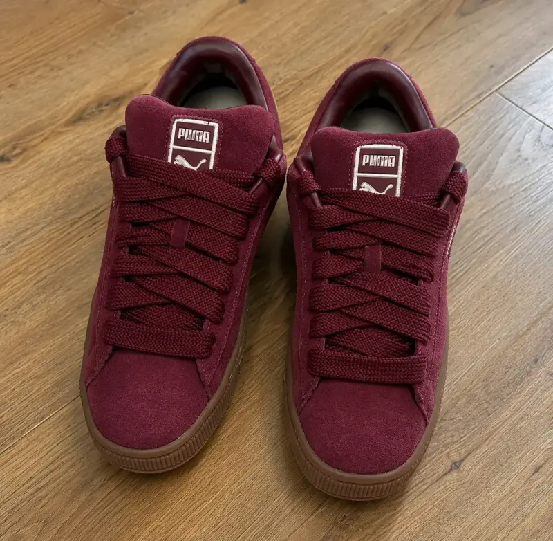 Zapatillas Puma Suede XL Burdeos - 1