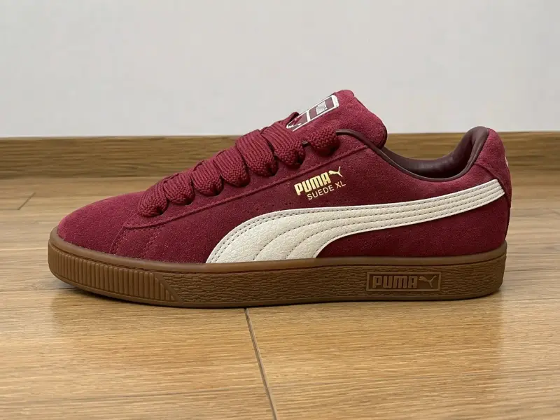 Zapatillas Puma Suede XL Burdeos - 2