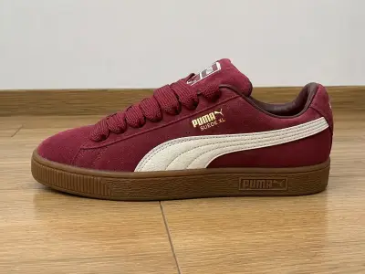 Zapatillas Puma Suede XL Burdeos - miniatura 2
