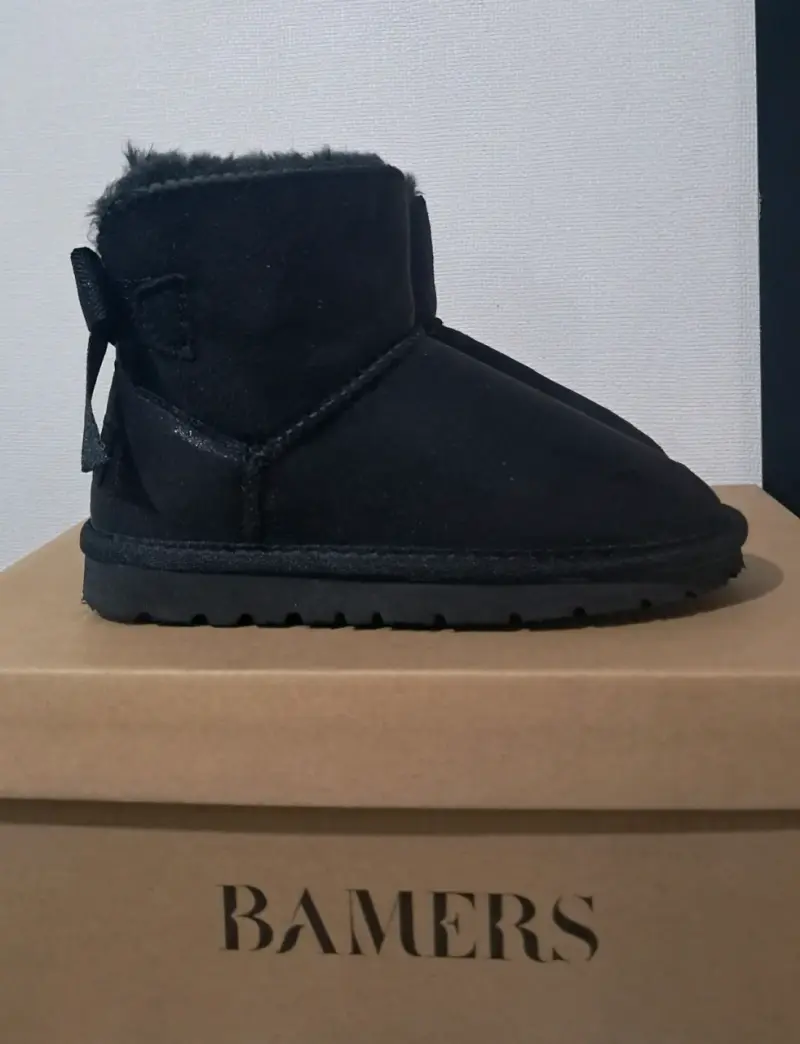 Botas de invierno negras para niña Bamers - 2