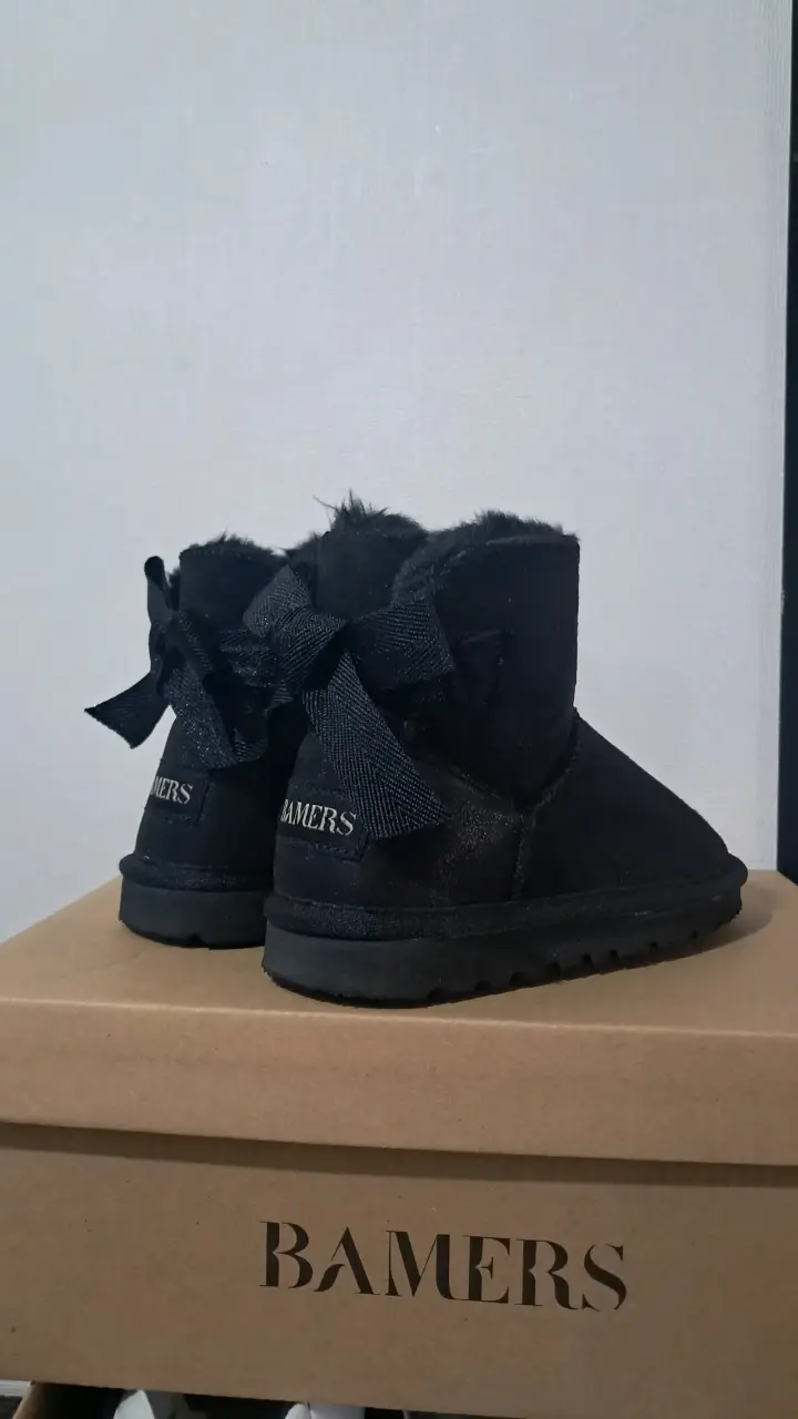 Botas de invierno negras para niña Bamers - 3