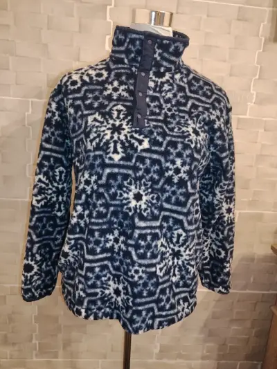 Polar L.L. Bean Snap-T Pullover talla M - miniatura 1