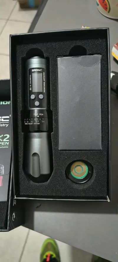 Máquina de Tatuaje Inalámbrica Ajustable Bronc - miniatura 3