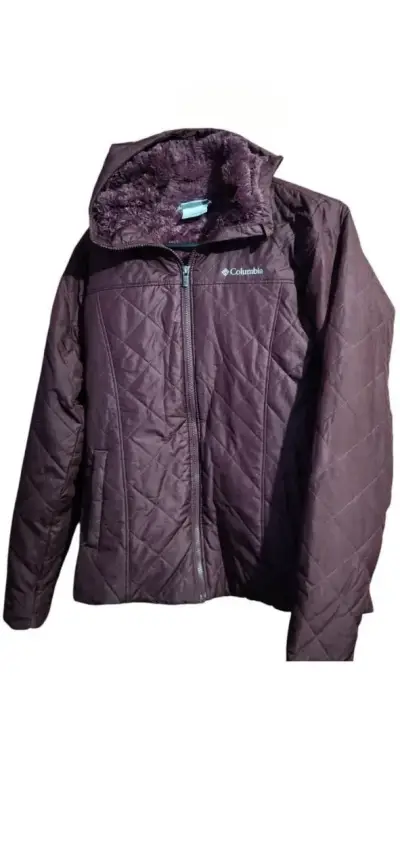 Chaqueta acolchada Columbia con capucha - miniatura 2