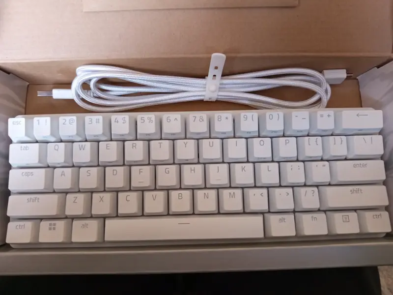 Teclado Mecánico Razer Huntsman Mini Mercury RGB - 2