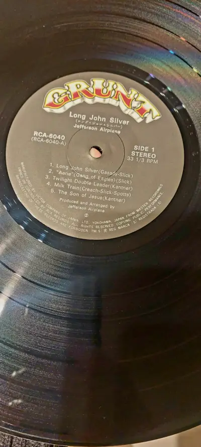 Vinilo Jefferson Airplane Long John Silver - miniatura 3