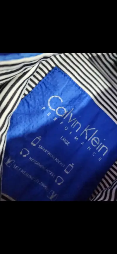 Chaqueta Calvin Klein Azul Performance - miniatura 3