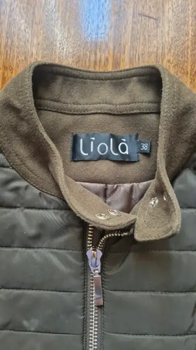 Chaqueta acolchada verde oliva Liolá para mujer - miniatura 4