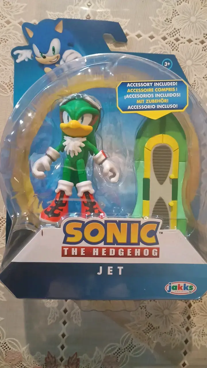 Figura de acción Jet Sonic The Hedgehog - 1