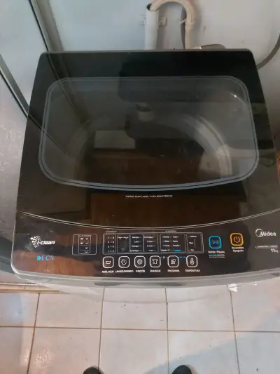 Lavadora Midea 11 kg con tapa de vidrio templado - miniatura 1