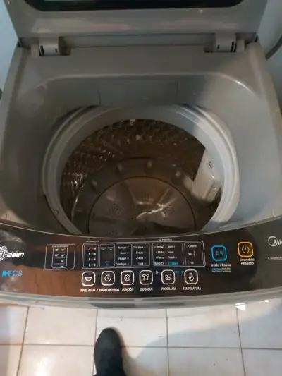 Lavadora Midea 11 kg con tapa de vidrio templado - miniatura 3