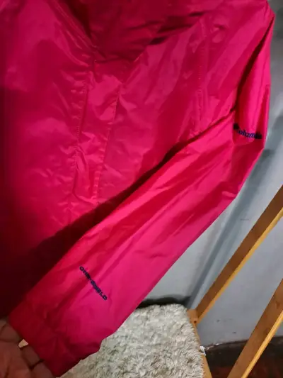Chaqueta impermeable Talla7-8 Columbia rosa - miniatura 2