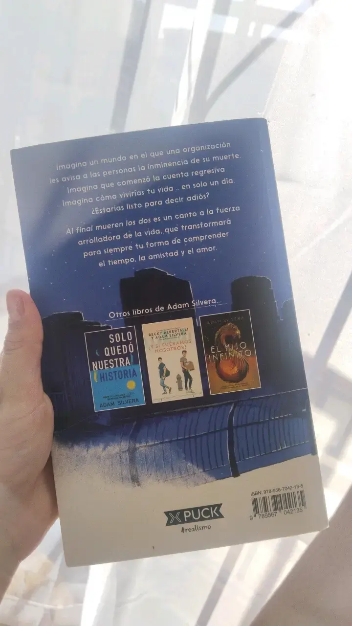 Libro 'Al Final Mueren Los Dos' de Adam Silvera - 3