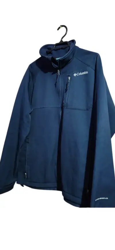 Chaqueta Columbia Softshell Azul  para Hombre - miniatura 1