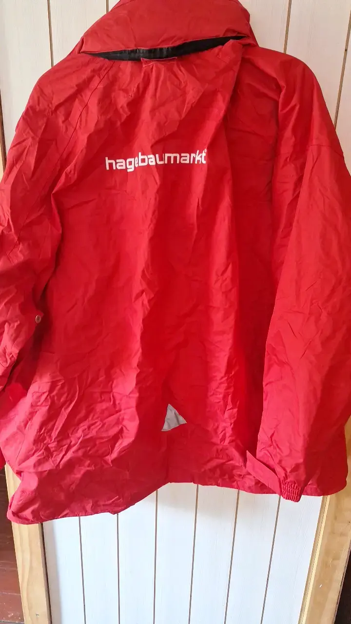 Chaqueta impermeable roja StormOff talla XL - 2
