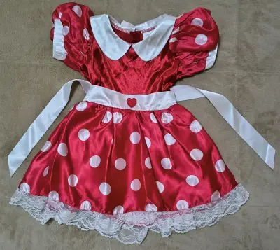 Vestido de Disfraz Infantil de Minnie Mouse - miniatura 1