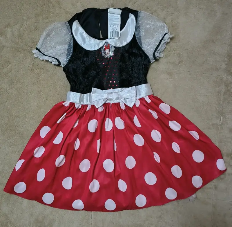 Vestido de Disfraz Infantil de Minnie Mouse - 3