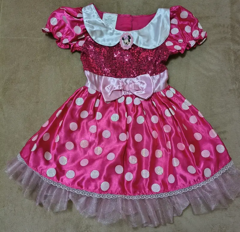 Vestido de Disfraz Infantil de Minnie Mouse - 4