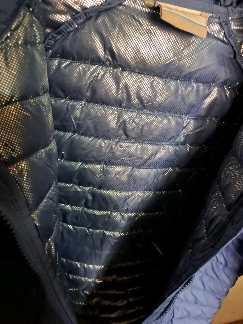 Chaqueta niña Columbia azul Talla 14  con capucha - 2