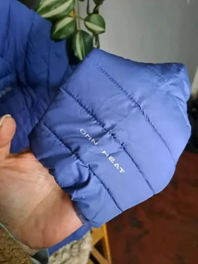 Chaqueta niña Columbia azul Talla 14  con capucha - miniatura 3