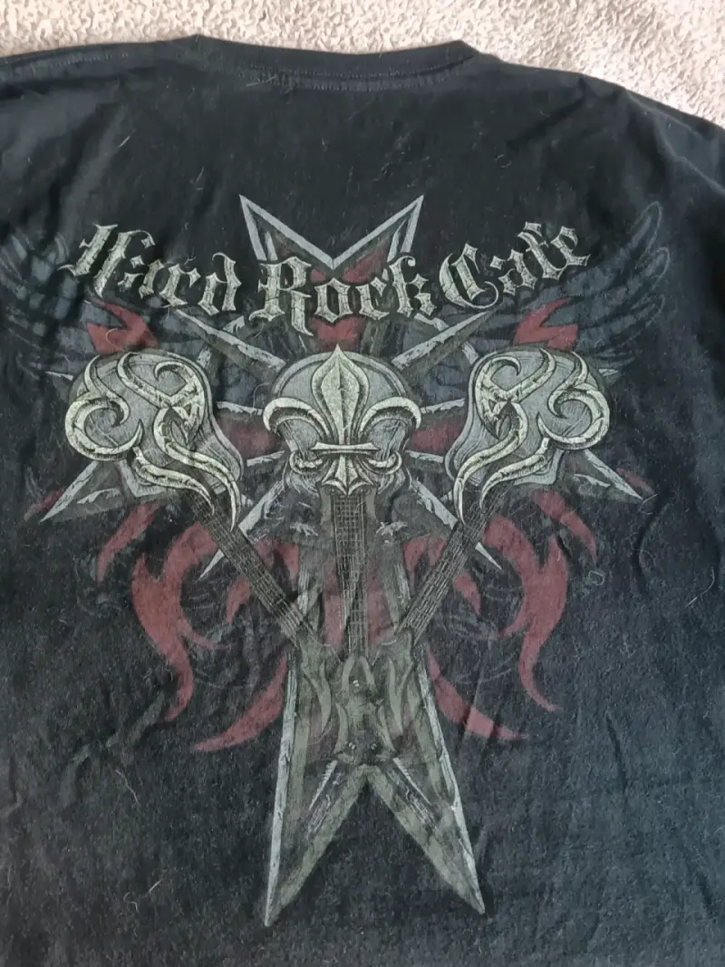 Polera Hard Rock Cafe y2k - 4