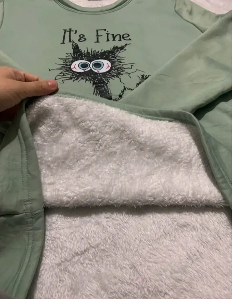 ✨Polerón pijama "It's Fine" NUEVO Chiporro - 2