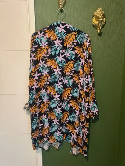 Kimono floral multicolor Opposite talla S - miniatura 2