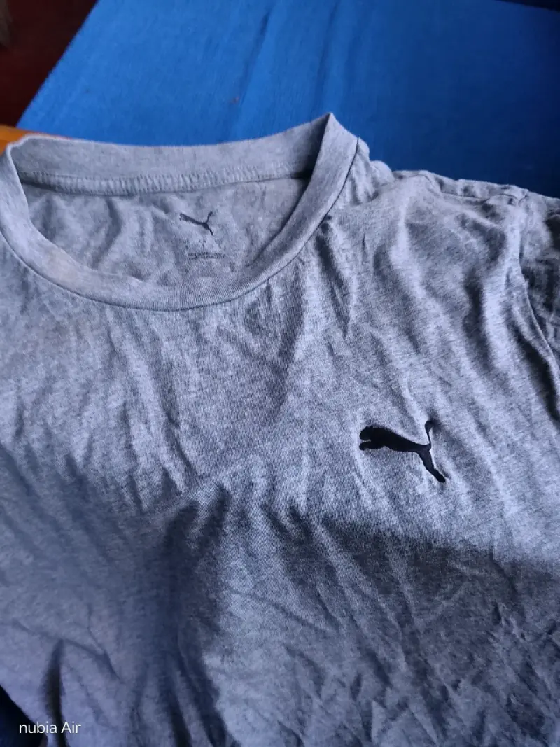 Polera gris Puma para hombre - 1