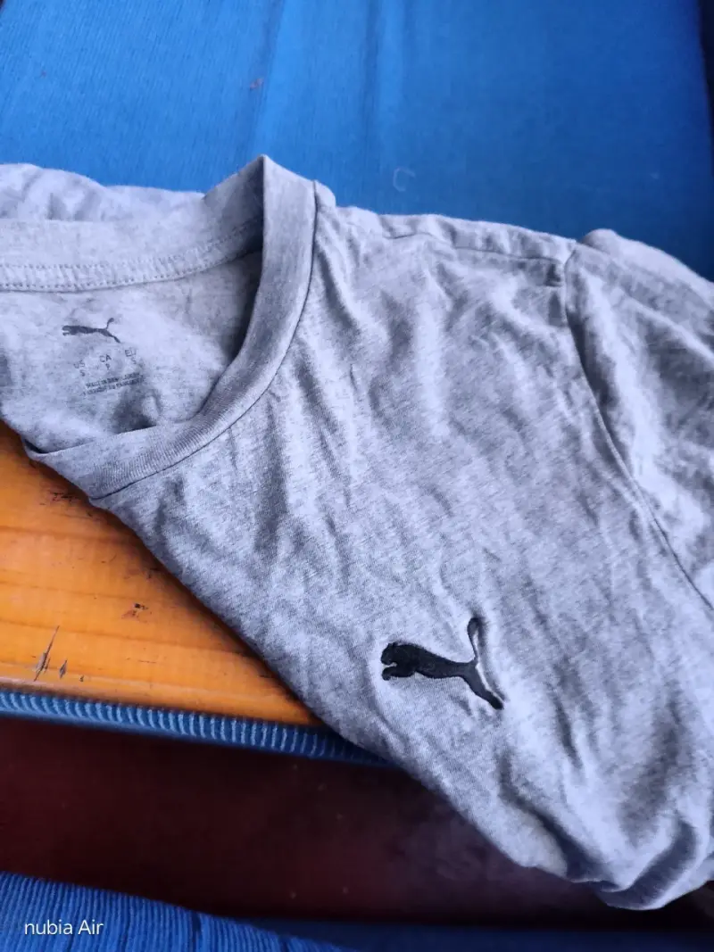 Polera gris Puma para hombre - 2
